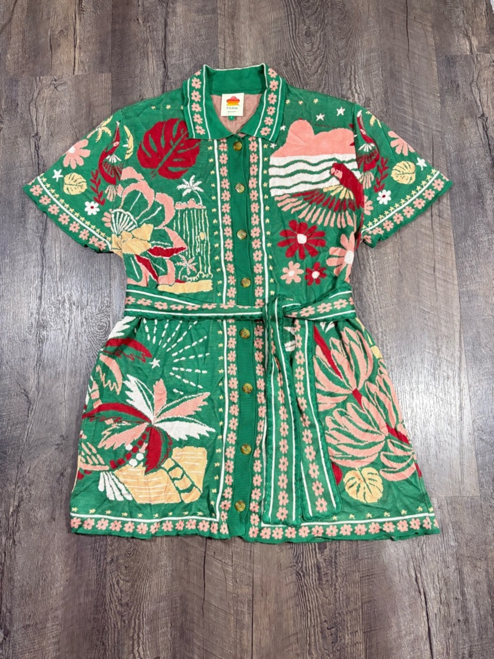 FARM RIO Shirt Dress - Picture 3 of 6